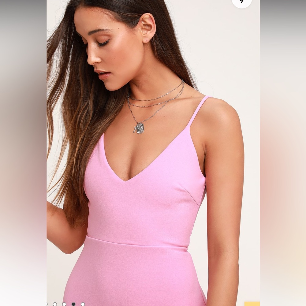 Beautiful pink maxi dress- NWT - Picture 3 of 4